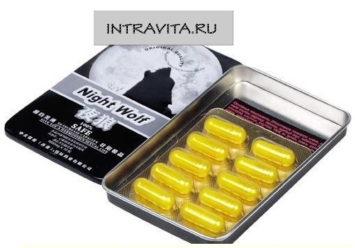 Night Wolf Ночной Волк капсулы для потенции